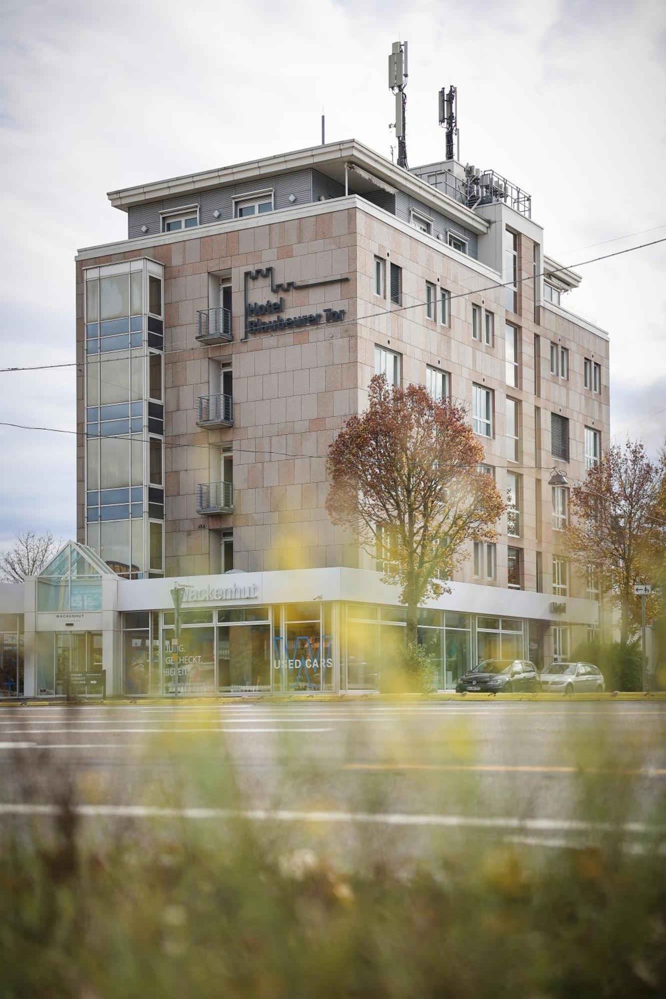 Hotel Blaubeurer Tor อูล์ม ภายนอก รูปภาพ